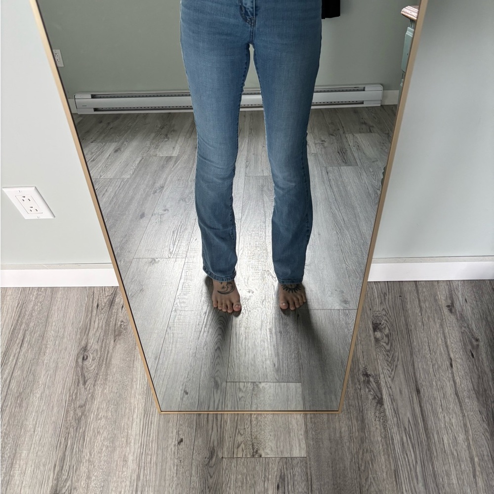 Levi's high rise bootcut